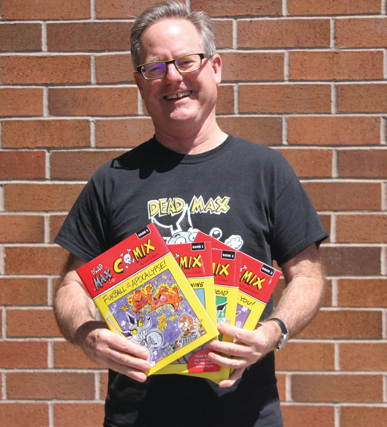 Port Townsend-based author and illustrator Dana Sullivan is the creator of the Dead Max series for middle grade readers.